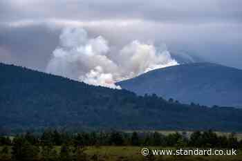 Cairngorms wildfire: Aviemore no longer in ‘immediately affected area’