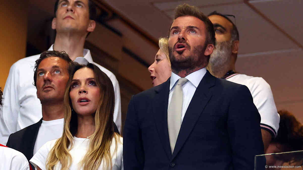 David Beckham uitgejoeld na vraag over eindstand Spanje-Argentinië: ’Dat is een tijdje geleden’