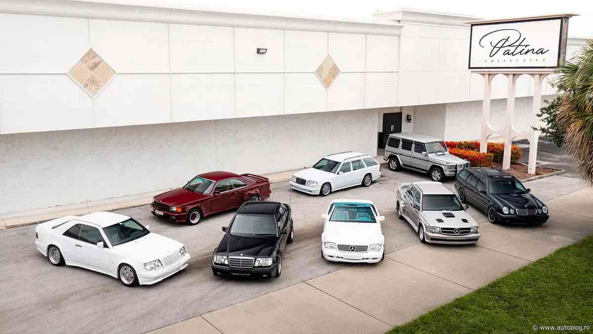 Collectie met 40 knotsgekke Mercedessen wordt geveild