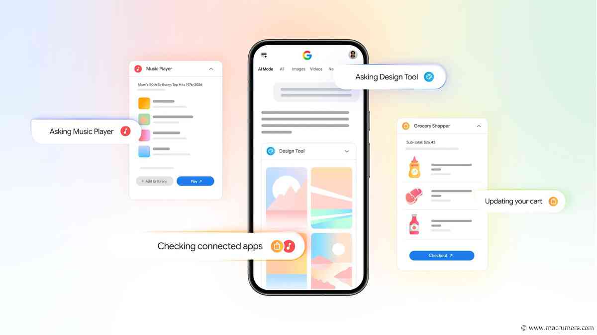 Google Search Now Connects to Instacart, Canva and YouTube Music