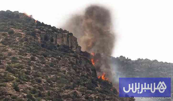 طلعات "كنادير" تحد من حريق بأزيلال