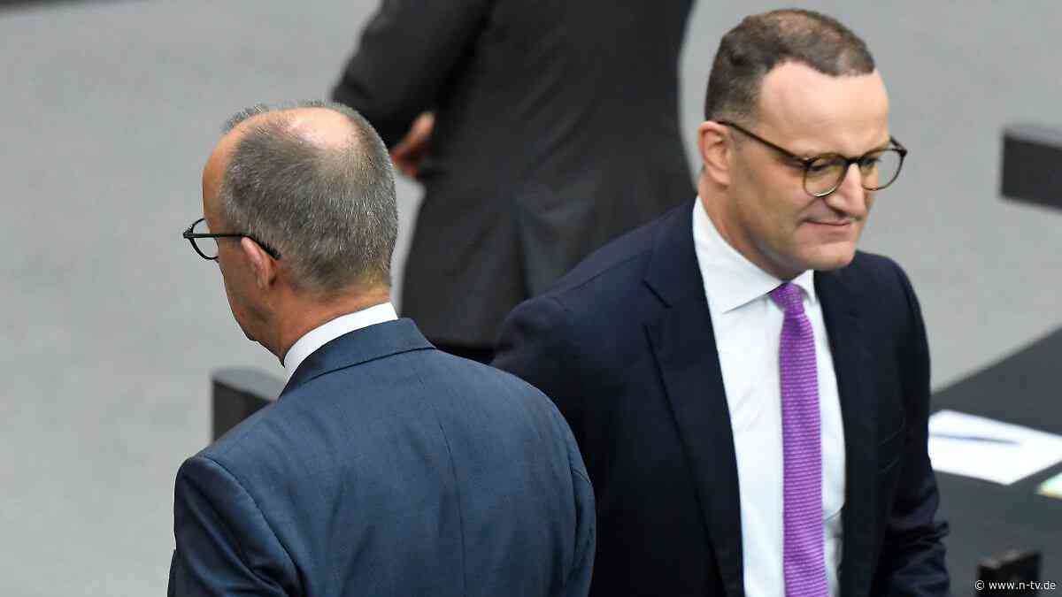 CDU in Merz' Heimat rebelliert: "Zumutung", "Skandal", neue Rücktrittsforderungen - Kritik an Spahn reißt nicht ab