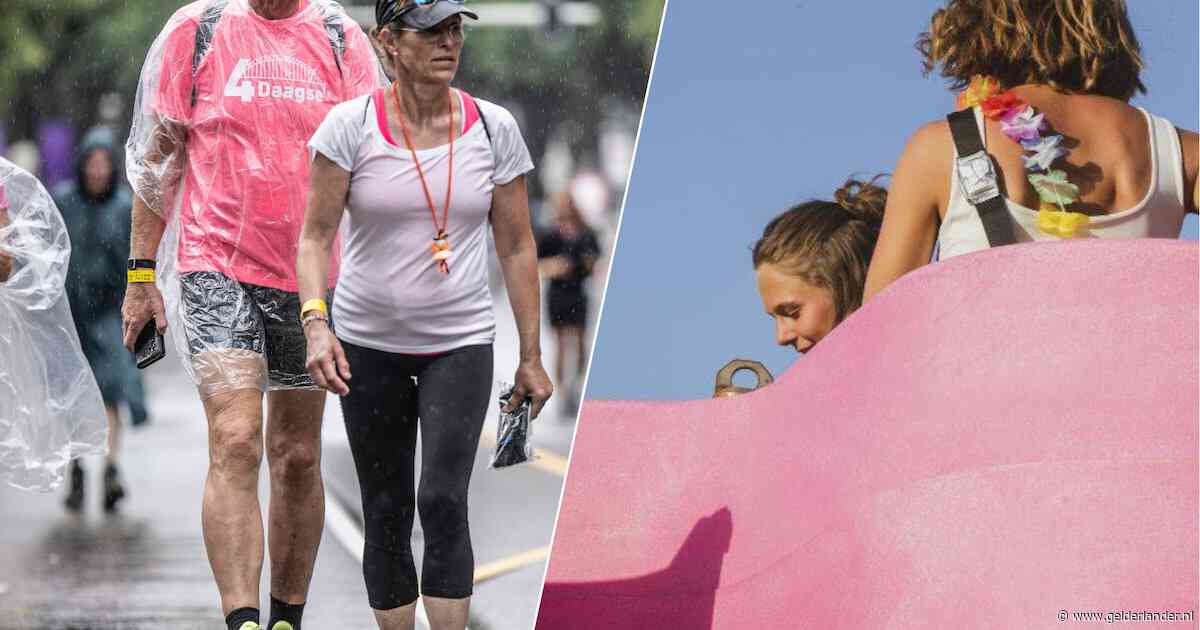 Feesten beginnen vandaag • ‘Perfect weer’ tijdens Vierdaagse • Voor het eerst gratis vrouwenurinoirs