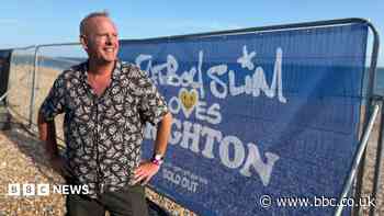 Fatboy Slim beach shows celebrate love of Brighton