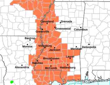 Heat Advisory Issued for Holmes County, Western, S-E MS