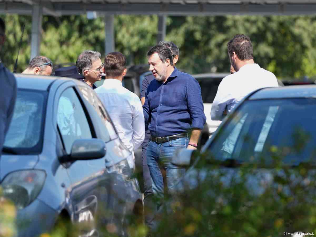 Salvini da Roggero a Bollate: "Mattarella sceglierà liberamente per la grazia. Orgoglioso di candidarlo con la Lega"