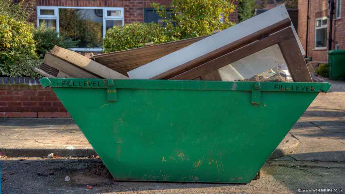 Common household 'rubbish' could see you fined £400 if put in a skip