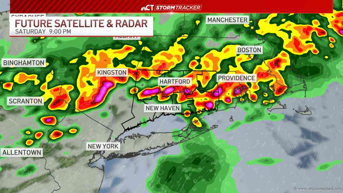 Strong to severe storms possible through Saturday