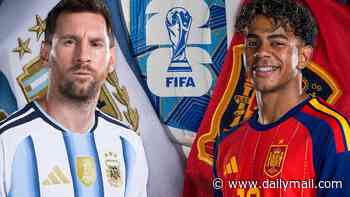 Argentina or Spain? Daily Mail Sport experts predict who will win World Cup final as Lionel Messi and Lamine Yamal go head to head for the first time