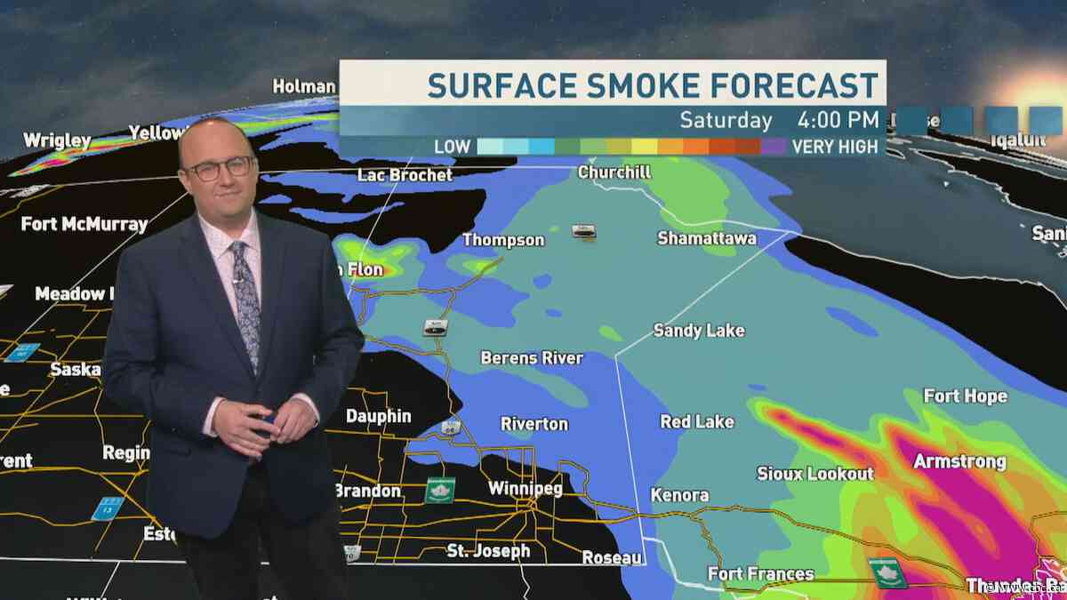 Riley Laychuk's weekend forecast: humidity builds again