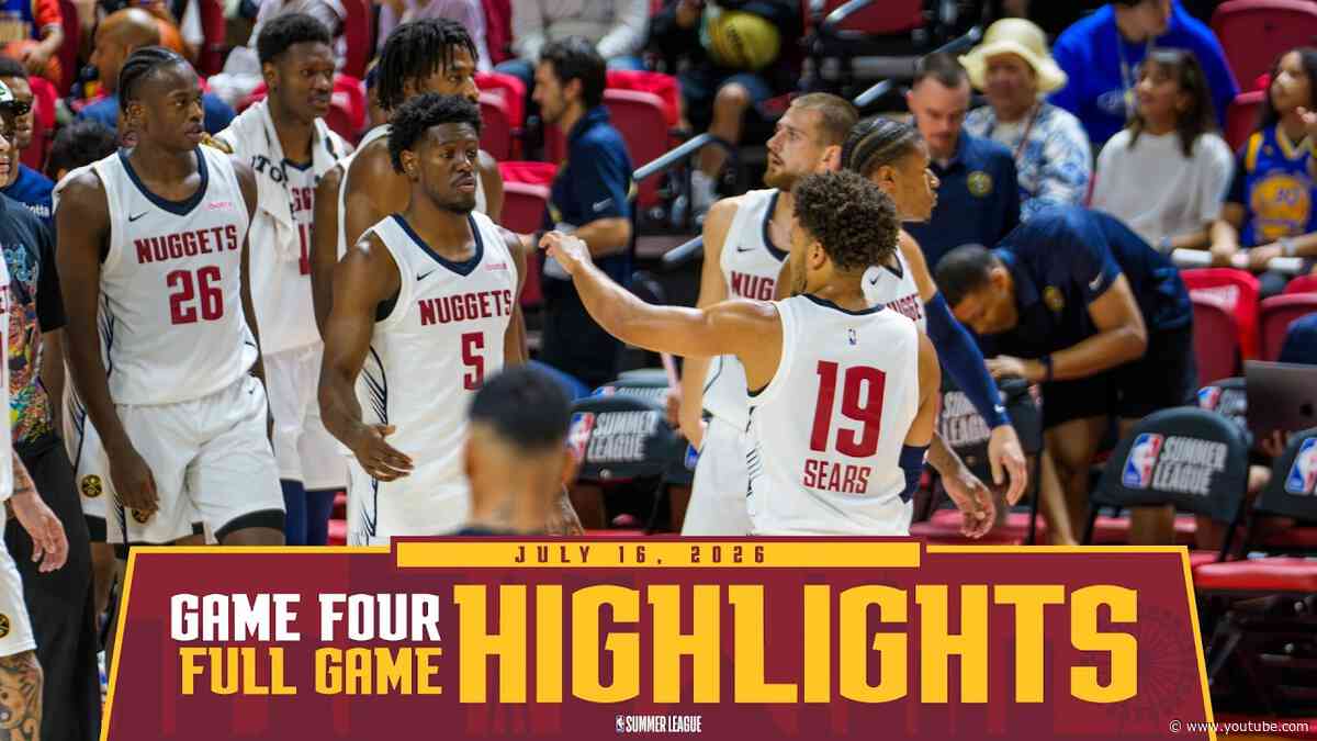 Denver Nuggets vs. Portland Trail Blazers Game Highlights 📺 | 2026 NBA Summer League
