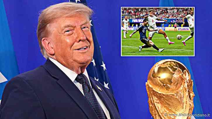 Trump fa l’intenditore di calcio, ma l’analisi è banale: “Messi è stato geniale. Si è spostato a destra, non so se ve ne siete accorti”