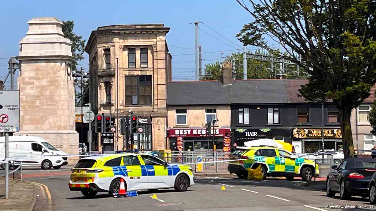 Live updates as Newport road closed due to police incident
