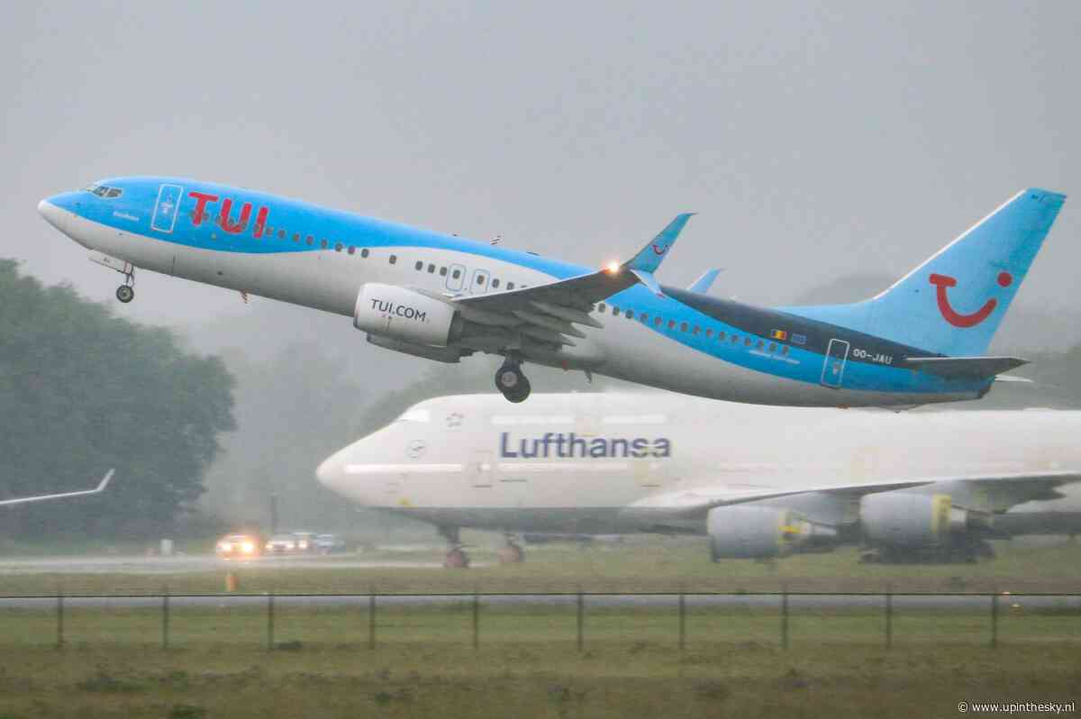 TUI-vlucht wijkt uit naar Schiphol door technisch probleem