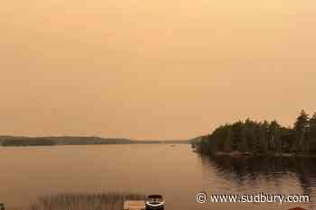 Drifting wildfire smoke puts Greater Sudbury back under air quality warning