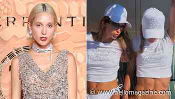 Princess Olympia of Greece shows off killer sun tan and rock-hard abs in tiny string bikini during wild hen party