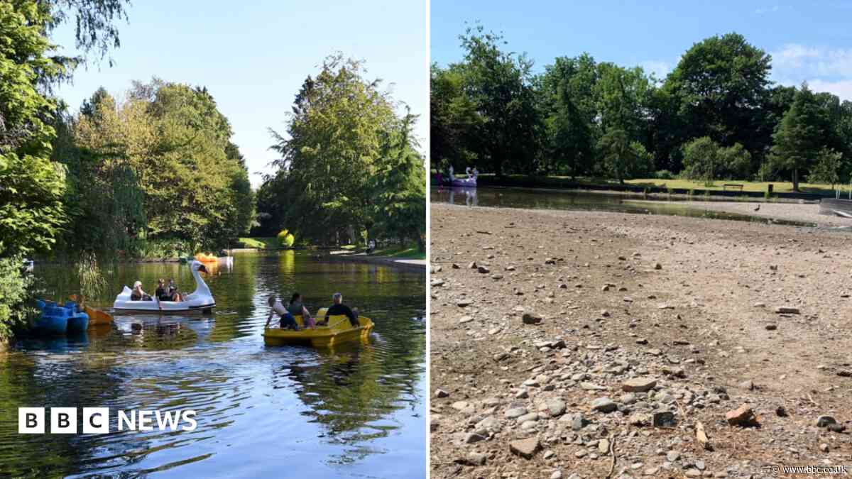 The mystery of the Victorian boating pond that has run dry