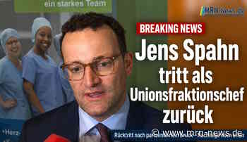 Berlin – Jens Spahn tritt als Unionsfraktionschef zurück