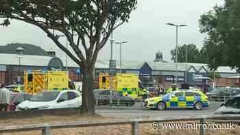 Llandudno McDonalds live: Police swarm Wales retail park as air ambulances land