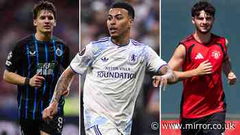 Transfer news LIVE: First Arsenal bid for Rogers ready, medical booked, Man Utd exit looms