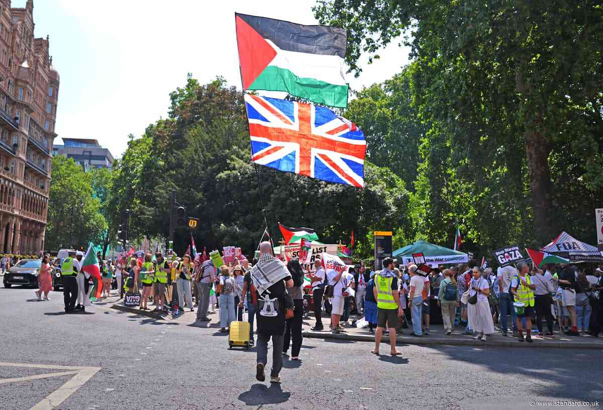 National March for Palestine LIVE: Thousands take to streets of London