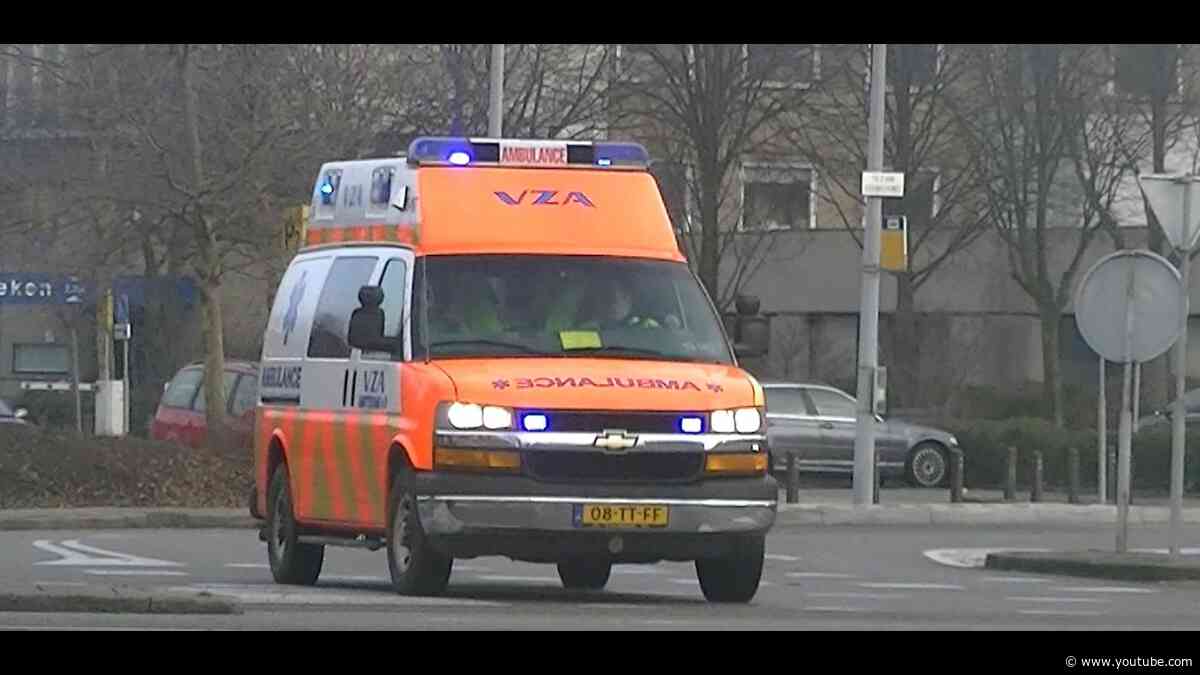 [Archief] Compilatie Chevrolet Ambulance 13-187 met Spoed onderweg in Zaandam en omgeving