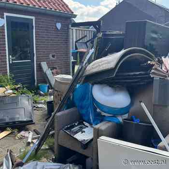 Domijn begint schoonmaak vervuilde huurwoning in Glanerbrug na maanden overlast