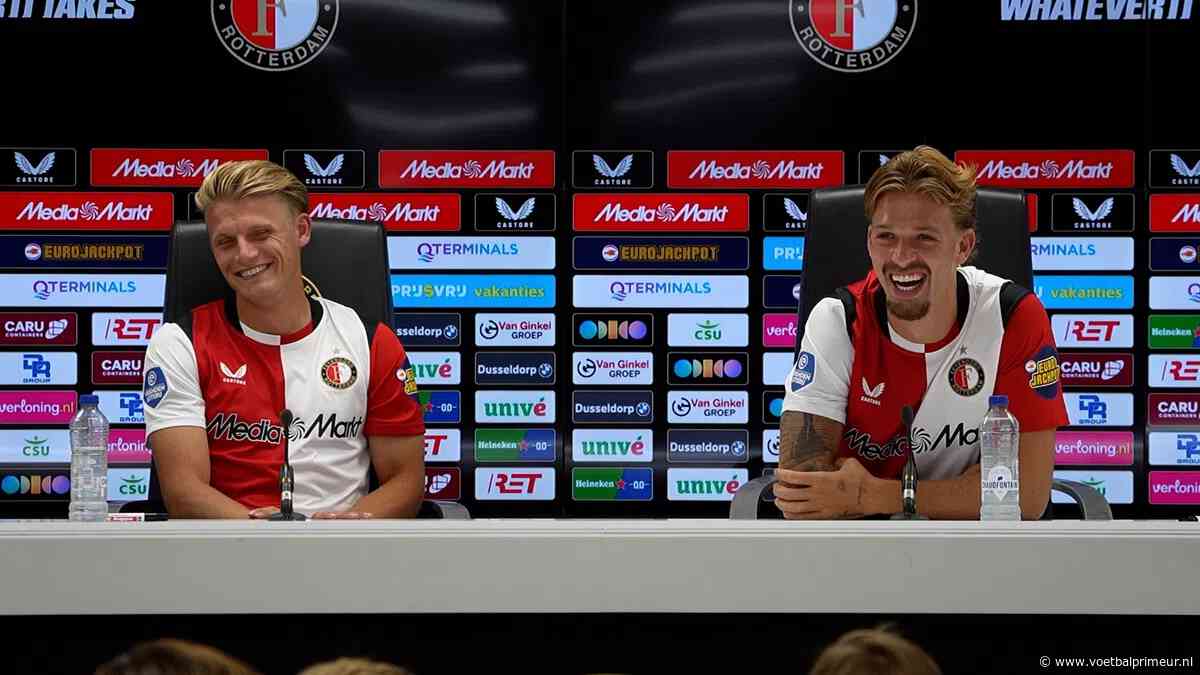 Hilariteit na scherpe vraag aan Steijn en Valente op kinderpersco: 'Wel een goede'
