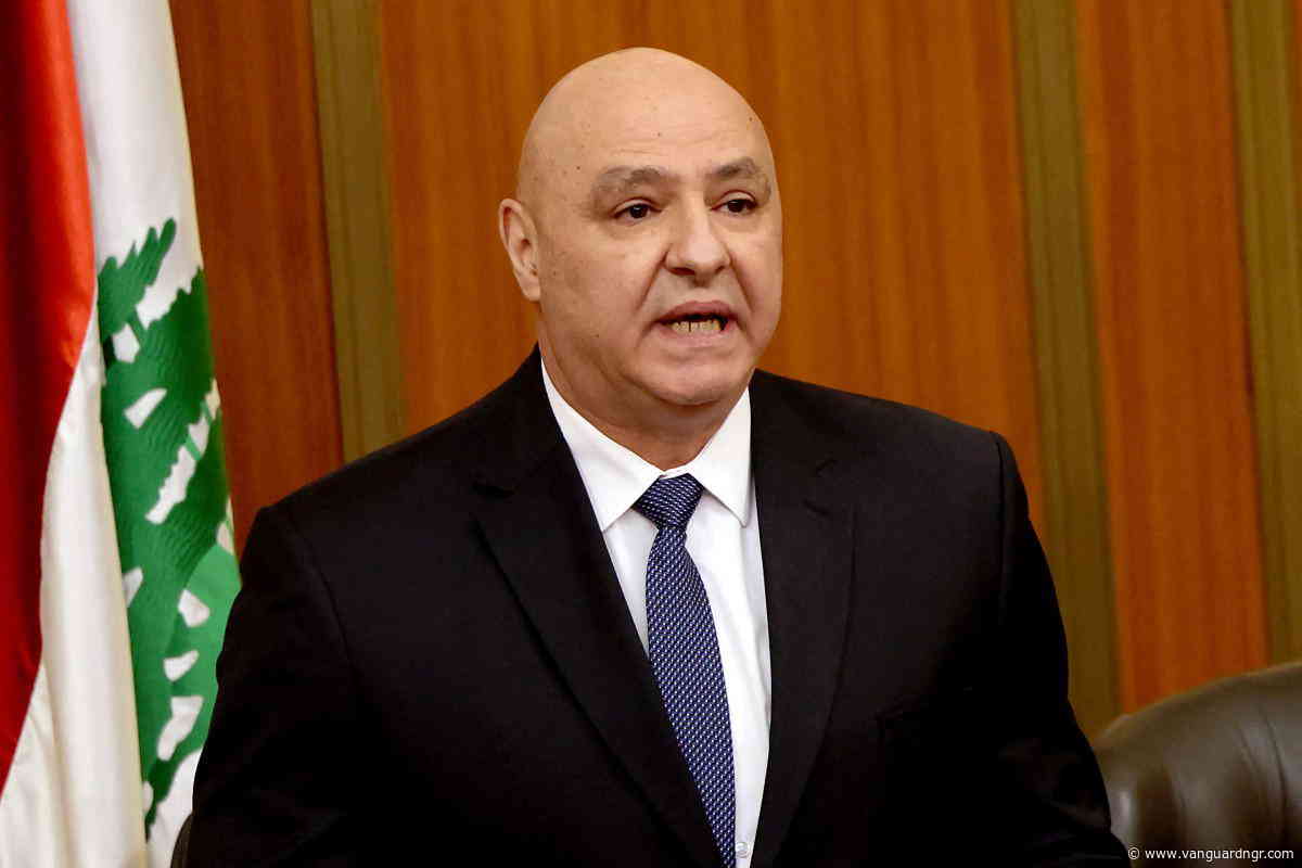 Lebanon’s president departs for Washington to meet Trump
