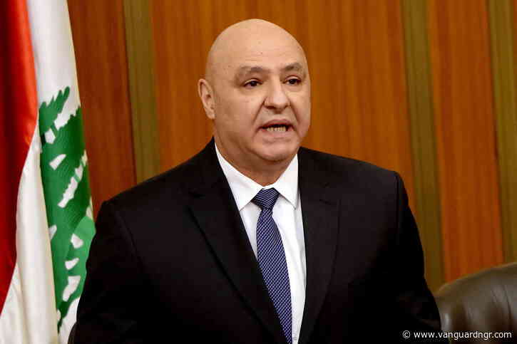 Lebanon’s president departs for Washington to meet Trump