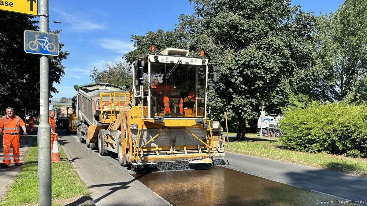 Road closures planned around Hull for annual surface dressing programme