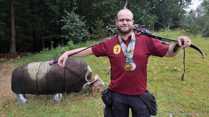 Tom is wereldtopper in schieten op kunststof dieren: 'Voelt als mijn spel'