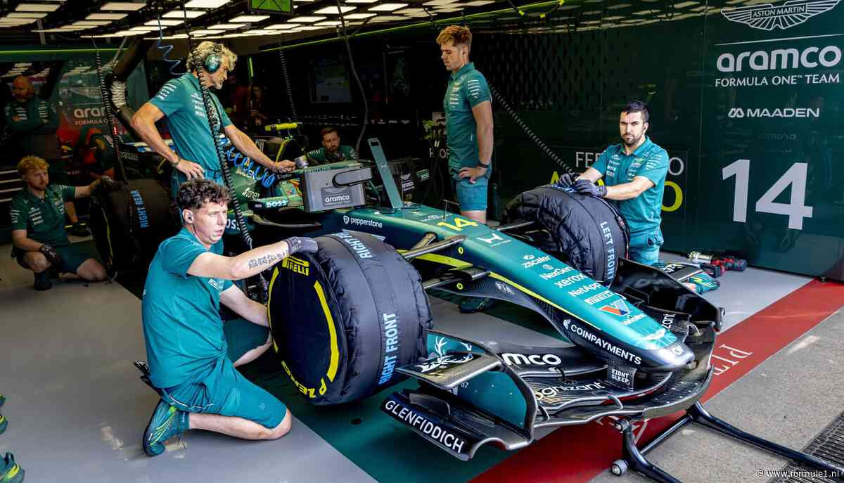 Aston Martin vervangt opnieuw motorcomponenten, ook Fernando Alonso krijgt gridstraf