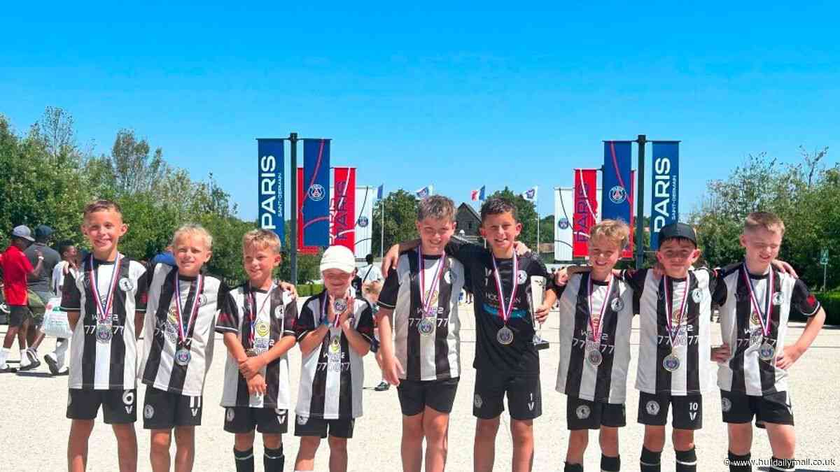 Hessle boys battle extreme heat to reach final of Paris International Cup