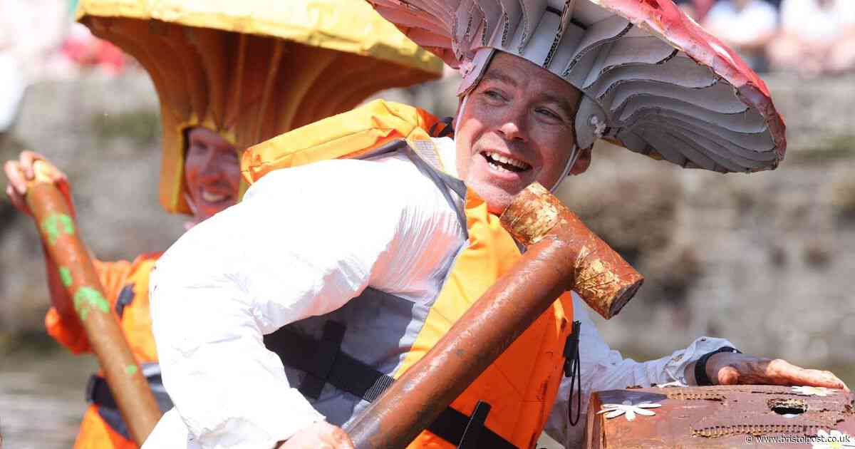 The most hilarious pictures from the cardboard boat race at Bristol Harbour Festival
