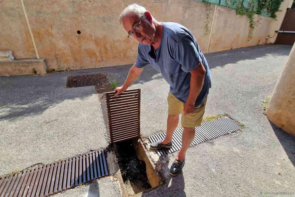 « C’est complètement idiot de laisser couler autant d’eau alors que nous sommes en restriction » : Un habitant du Cannet dénonce une fuite jamais réparée