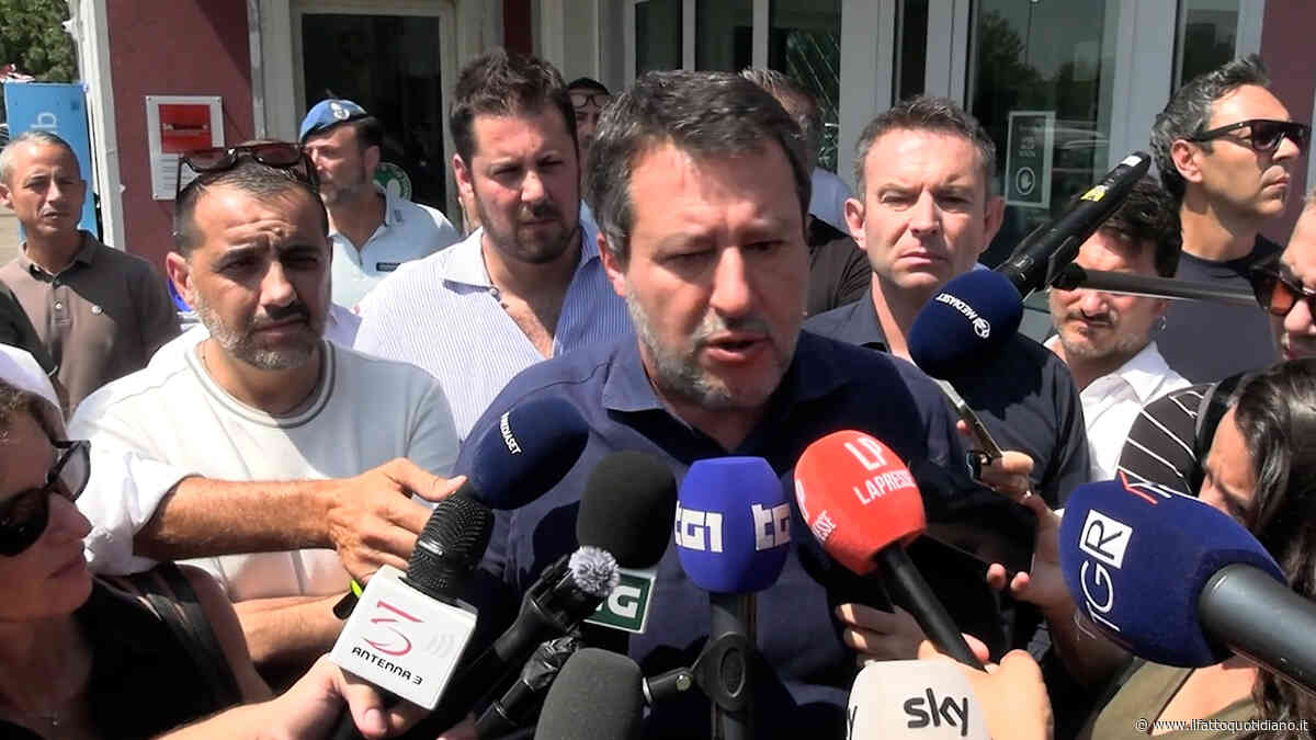Salvini da Roggero in carcere: “Aggressione al fidanzato della figlia? Ha smentito, ricostruzioni fantasiose”. Ma c’è stato un processo e il gioielliere ha pure patteggiato