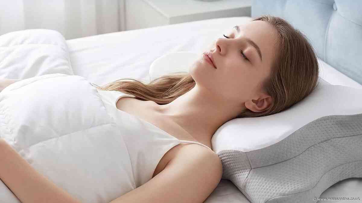 'Slept like a baby' days left to get contoured memory foam neck pillow for less