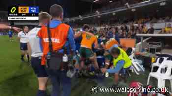 Australia v Italy descends into chaos as replacement sent off in off-field brawl