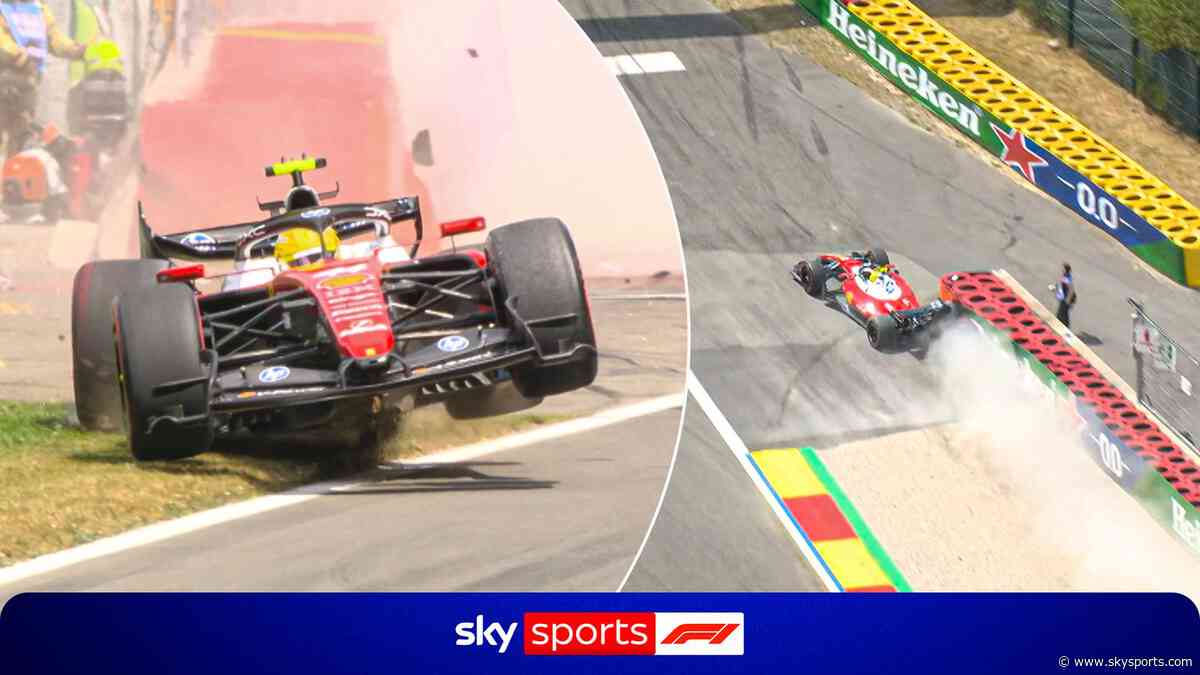 'I've destroyed the car' | Hamilton crashes out of final practice!