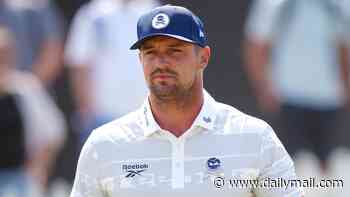 Bryson DeChambeau RETURNS to Royal Birkdale for third round of The Open... despite threatening to pull out over furious 'cheating' scandal