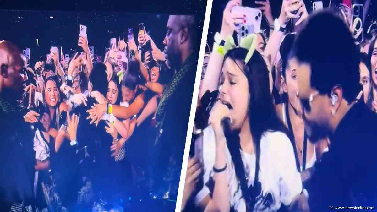 The Weeknd schiet in de lach door gebrekkig zangtalent van fan