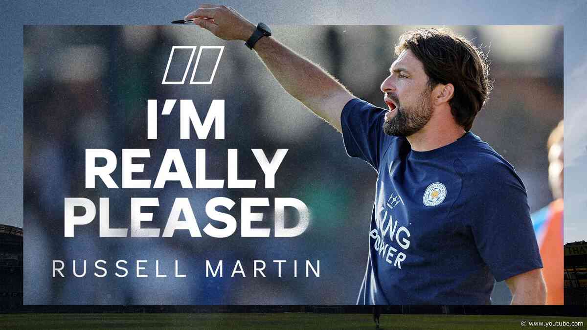 ‘Really Pleased’  – Russell Martin 💬 | Hear From The Manager After Bristol Rovers Victory