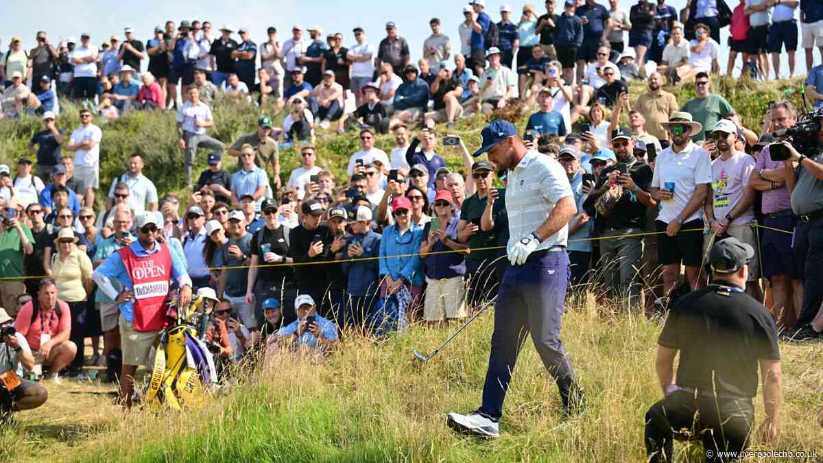 The Open crowd make Bryson DeChambeau feelings clear after controversial punishment