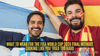 Argentina vs Spain: What to wear for the FIFA World Cup 2026 Final
