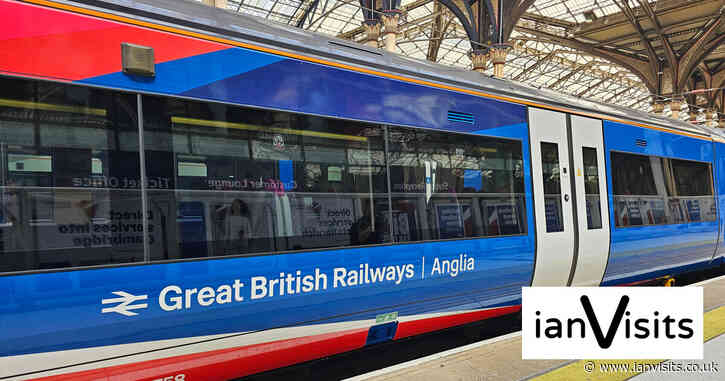 First GBR Anglia trains unveiled as Greater Anglia and c2c merge their fleets