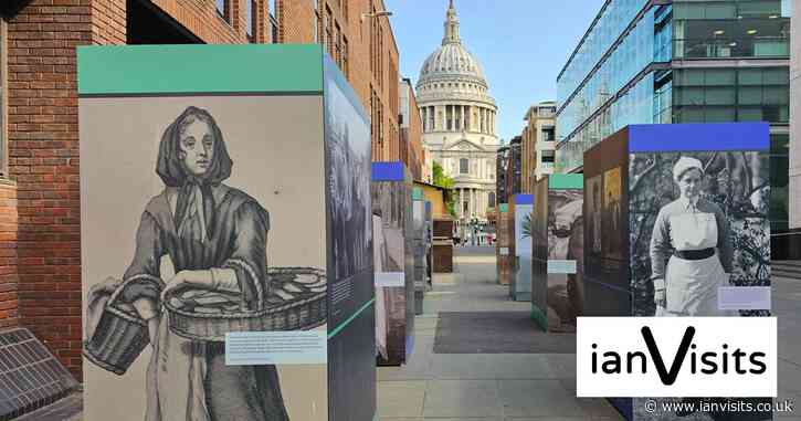 Free exhibition brings centuries of London’s working people to the streets