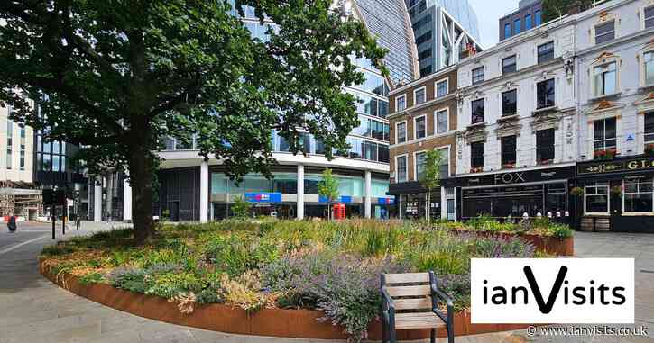 London’s Pocket Parks: Moorgate Corner, EC2