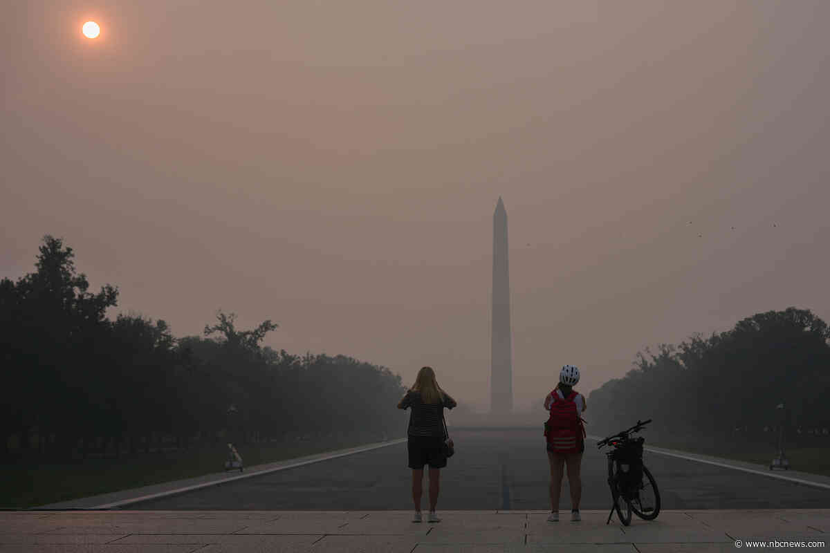 Trump fumes over Canadian wildfire smoke and issues tariff threat