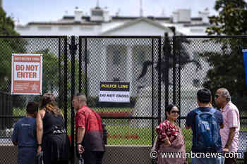 Federal panel signals it could support permanent fencing around White House park known for protests